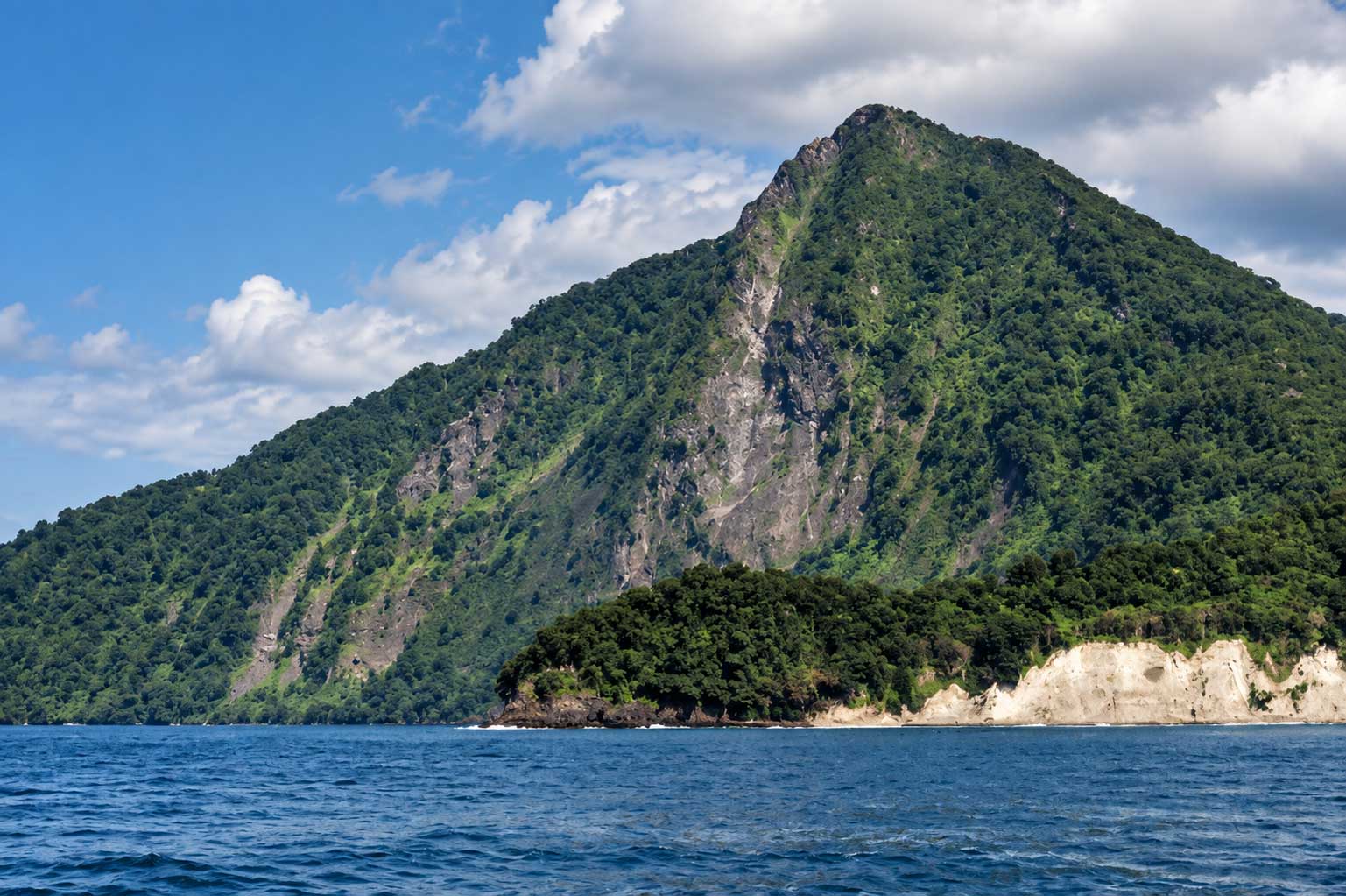 Krakatau After The Eruption