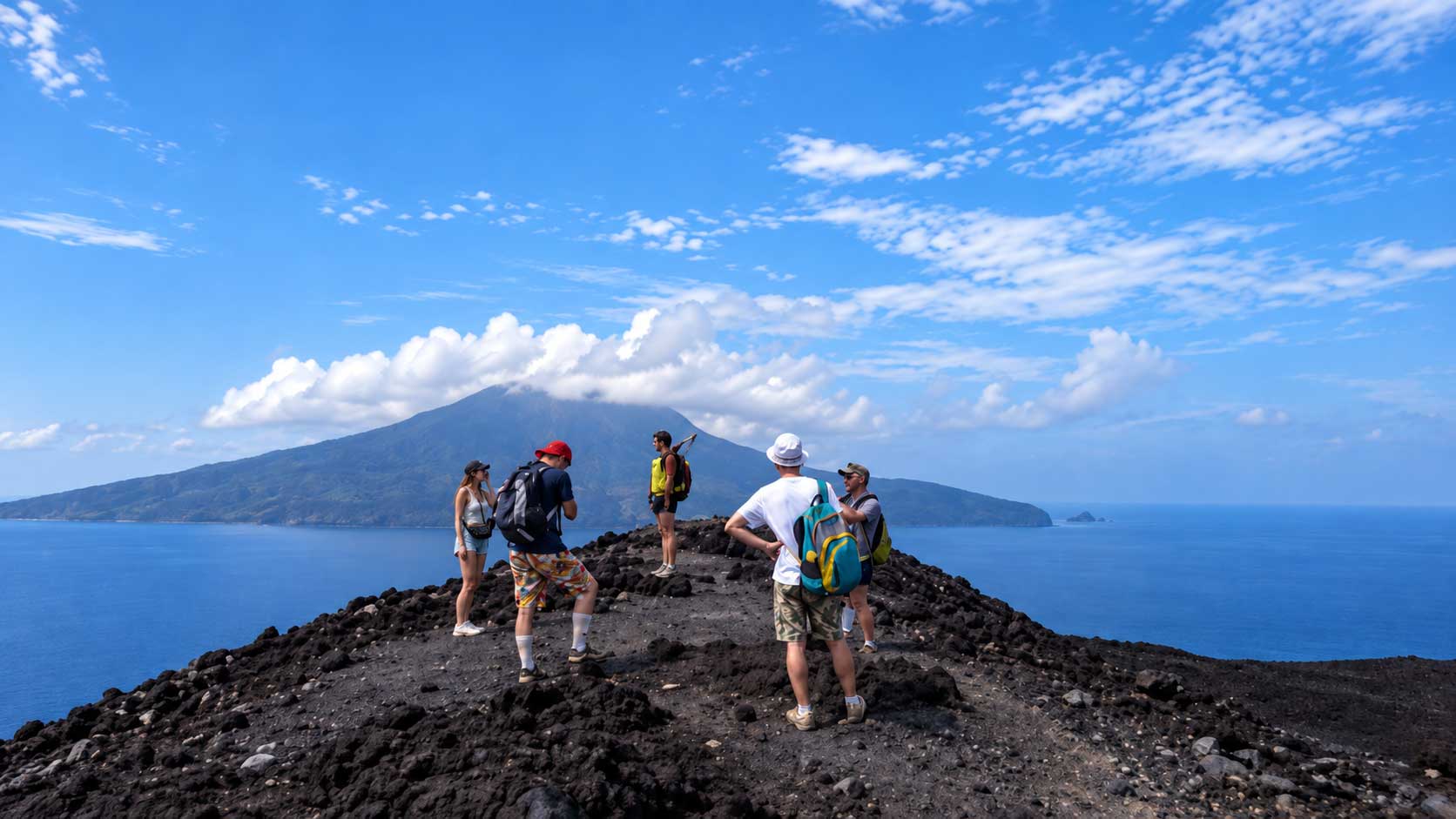 Krakatau Trail tour experience in Carita